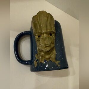 Marvel Blue and Tan Ceramic Mug